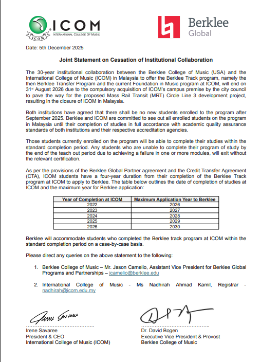 Joint Statement